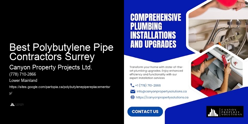 Polybutylene Pipe Consultation Best Polybutylene Pipe Contractors Surrey