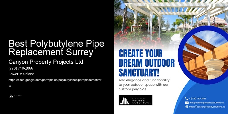 Polybutylene Plumbing Leak Detection Best Polybutylene Pipe Replacement Surrey