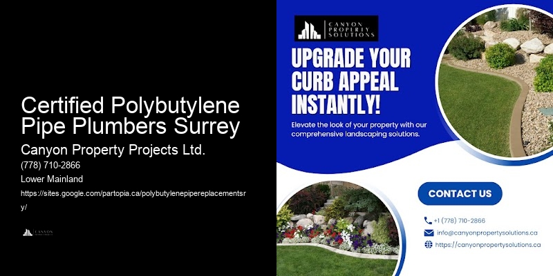 Certified Polybutylene Pipe Plumbers Surrey’s Leading Polybutylene Pipe Replacement