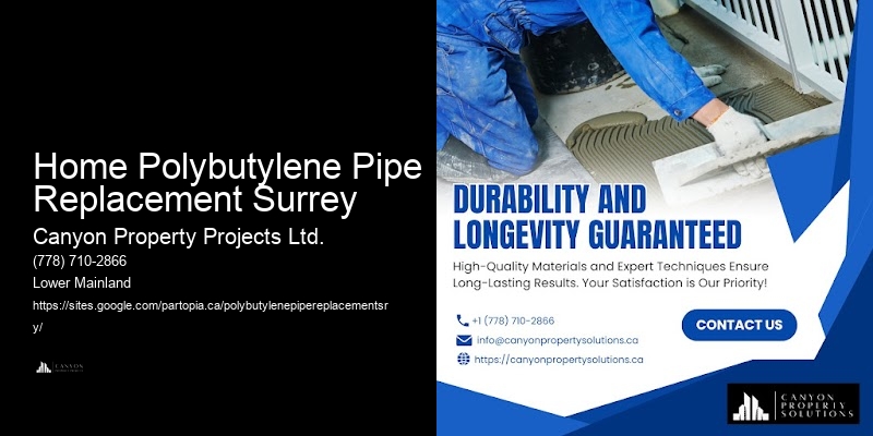 Polybutylene Pipe Replacement Project Home Polybutylene Pipe Replacement Surrey