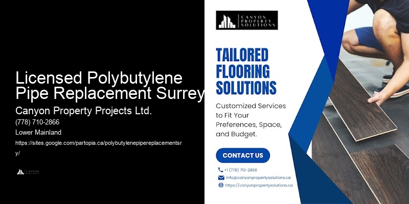 Trusted Polybutylene Pipe Replacement and Installation Services