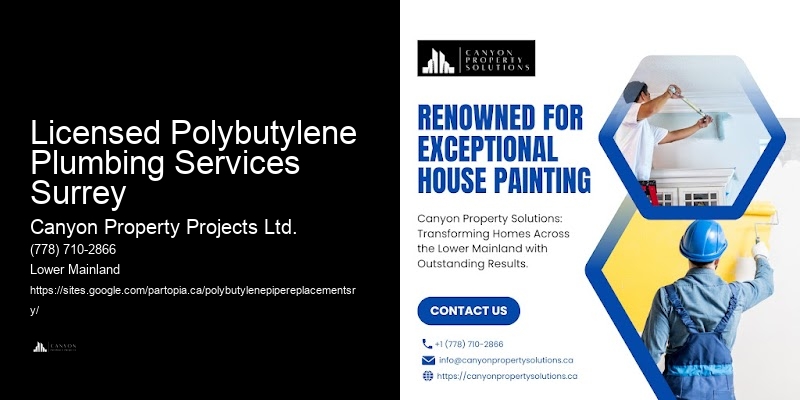 Experienced Polybutylene Pipe Plumbers Licensed Polybutylene Plumbing Services Surrey