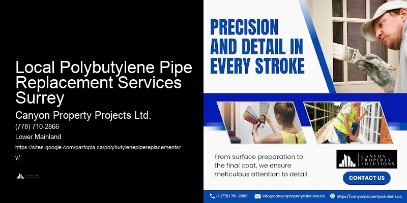 Certified Polybutylene Pipe Plumbers Local Polybutylene Pipe Replacement Services Surrey