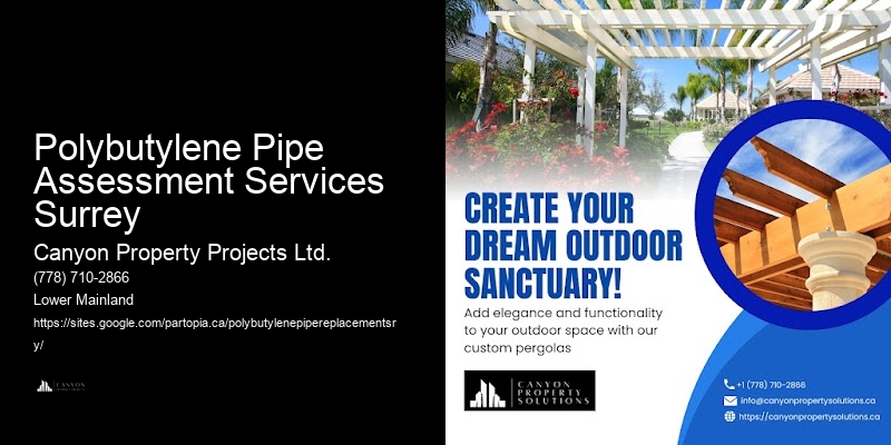 Benefits of Professional Polybutylene Pipe Replacement in Polybutylene Pipe Assessment Services Surrey