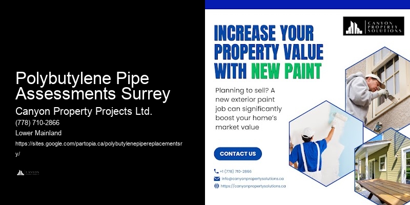 Polybutylene Pipe Removal Polybutylene Pipe Assessments Surrey
