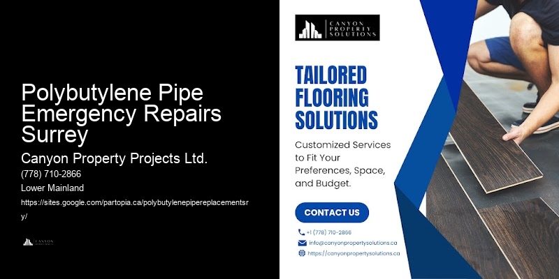 Local Polybutylene Pipe Replacement Polybutylene Pipe Emergency Repairs Surrey