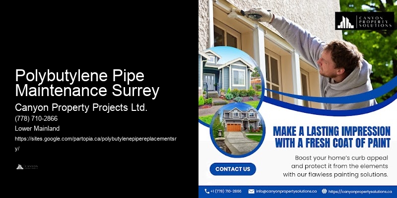Polybutylene Pipe Risk Assessment Polybutylene Pipe Maintenance Surrey