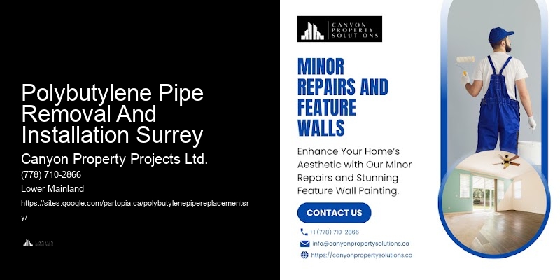 Safe Polybutylene Pipe Replacement Polybutylene Pipe Removal And Installation Surrey