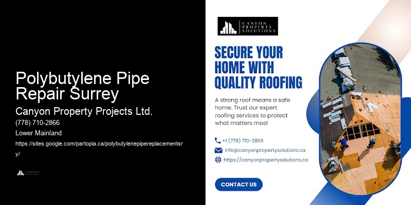 Quick Polybutylene Pipe Replacement Polybutylene Pipe Repair Surrey
