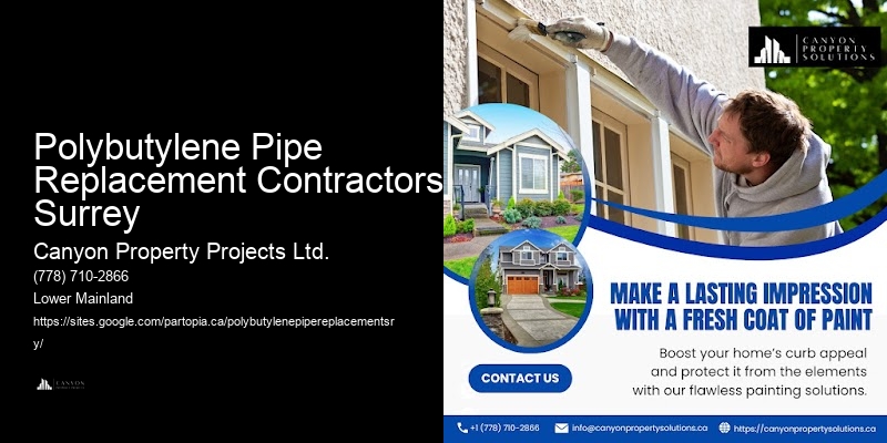 Polybutylene Plumbing Issues Polybutylene Pipe Replacement Contractors Surrey