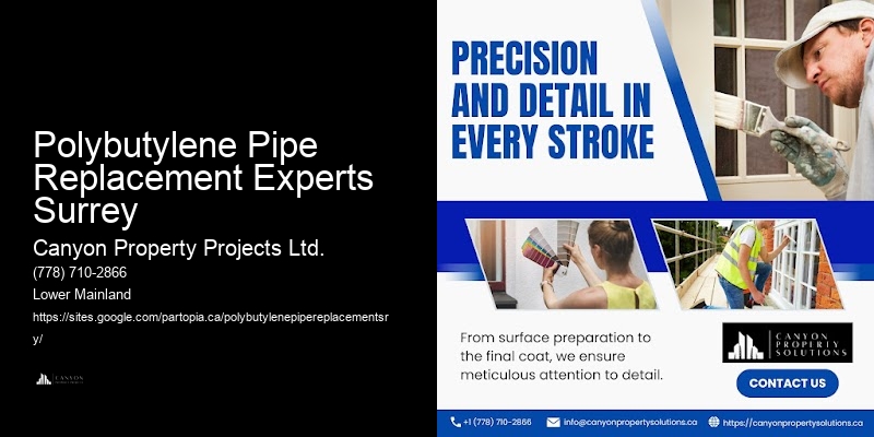 Polybutylene Pipe Maintenance Polybutylene Pipe Replacement Experts Surrey