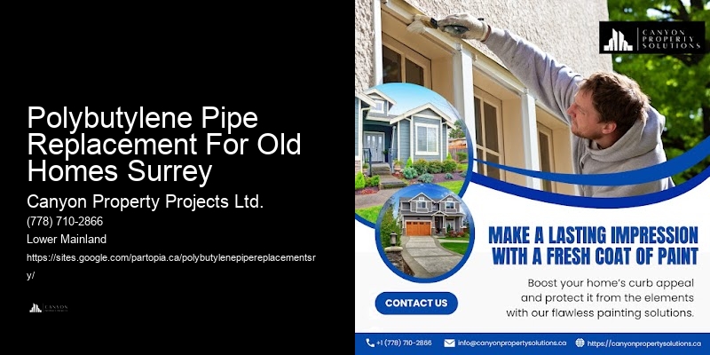 Local Specialists in Polybutylene Pipe Replacement Polybutylene Pipe Replacement For Old Homes Surrey