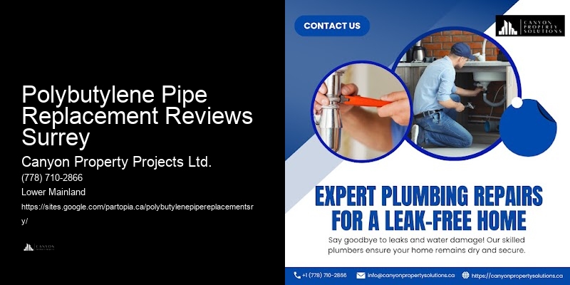 Polybutylene Pipe Replacement Experience Polybutylene Pipe Replacement Reviews Surrey