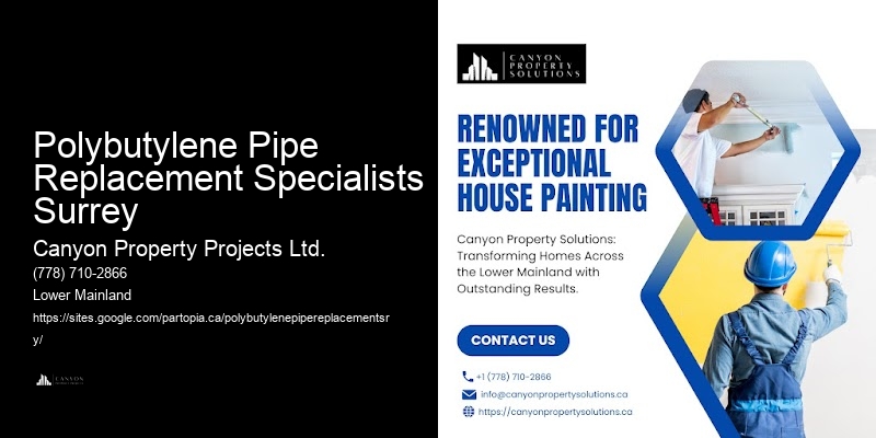 Polybutylene Pipe Replacement Specialists Surrey’s Trusted Polybutylene Pipe Specialists