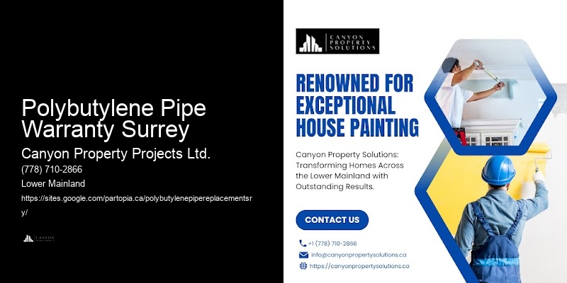 Polybutylene Pipe Solutions Polybutylene Pipe Warranty Surrey