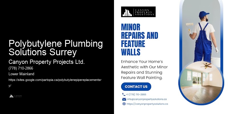 Polybutylene Water System Replacement Polybutylene Plumbing Solutions Surrey