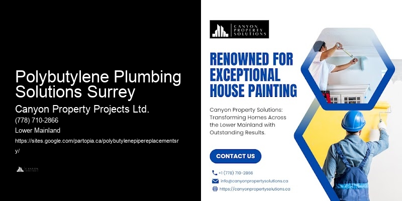 Polybutylene Plumbing Solutions Surrey Polybutylene Plumbing Replacements