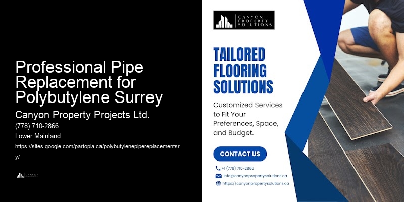 Eco-Friendly Polybutylene Pipe Options Professional Pipe Replacement for Polybutylene Surrey