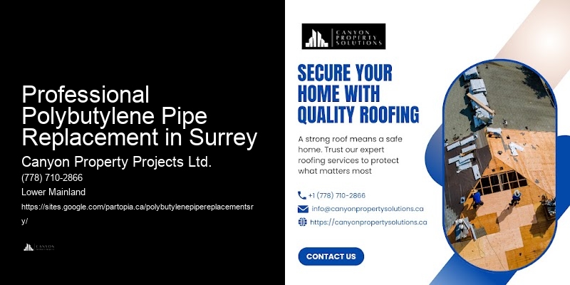 Experienced Polybutylene Pipe Replacement Experts in Professional Polybutylene Pipe Replacement in Surrey