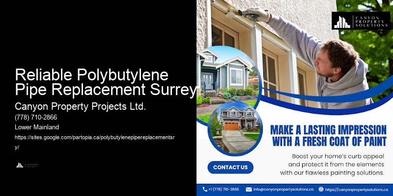 Trusted Polybutylene Pipe Contractors Reliable Polybutylene Pipe Replacement Surrey