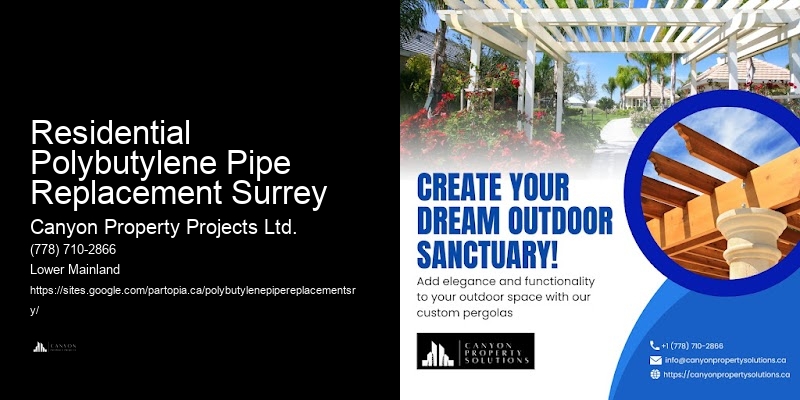Emergency Polybutylene Pipe Replacement Residential Polybutylene Pipe Replacement Surrey