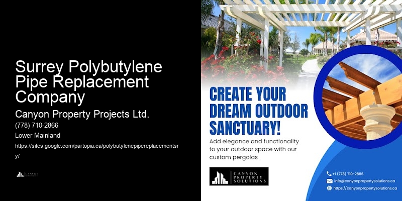 Surrey Polybutylene Pipe Replacement Company Polybutylene Pipe Experts