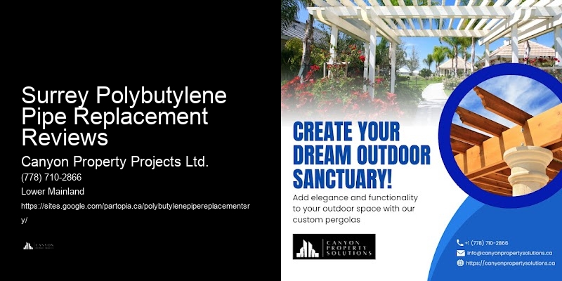 Best Polybutylene Pipe Contractors Surrey Polybutylene Pipe Replacement Reviews