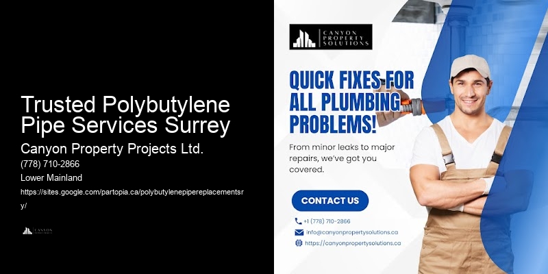 Trusted Polybutylene Pipe Services Surrey