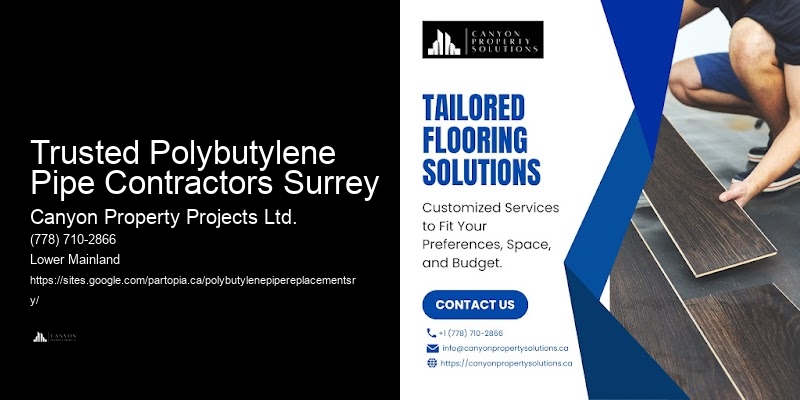Polybutylene Pipe Analysis Trusted Polybutylene Pipe Contractors Surrey