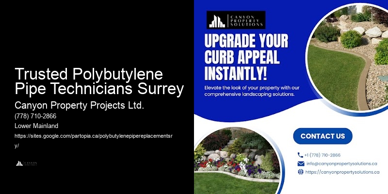 Professional Pipe Replacement for Polybutylene Trusted Polybutylene Pipe Technicians Surrey