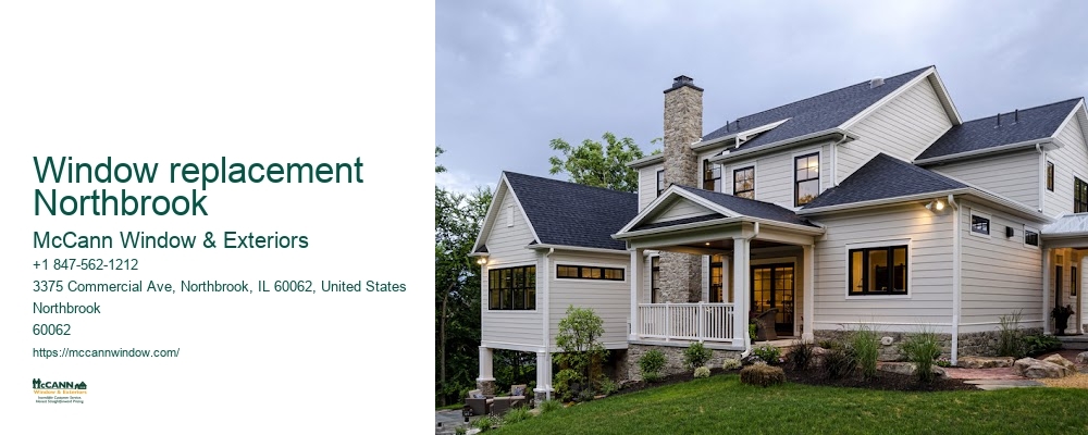 Window replacement Northbrook McCann Window & Exteriors Window replacement Northbrook