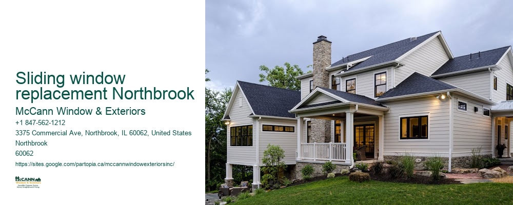 Sliding window replacement Northbrook McCann Window & Exteriors Sliding window replacement Northbrook