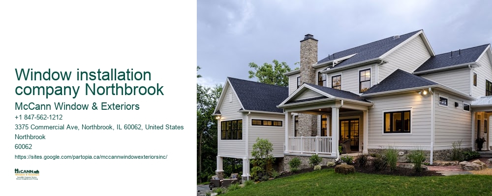 Window installation company Northbrook McCann Window & Exteriors Window installation company Northbrook