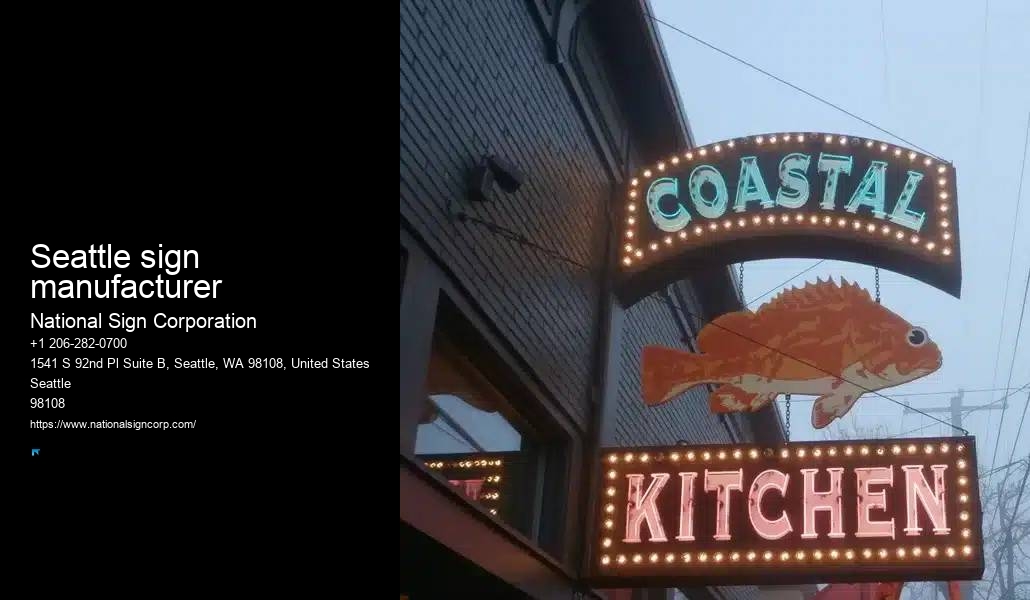 Affordable Banner Mounting Seattle sign manufacturer