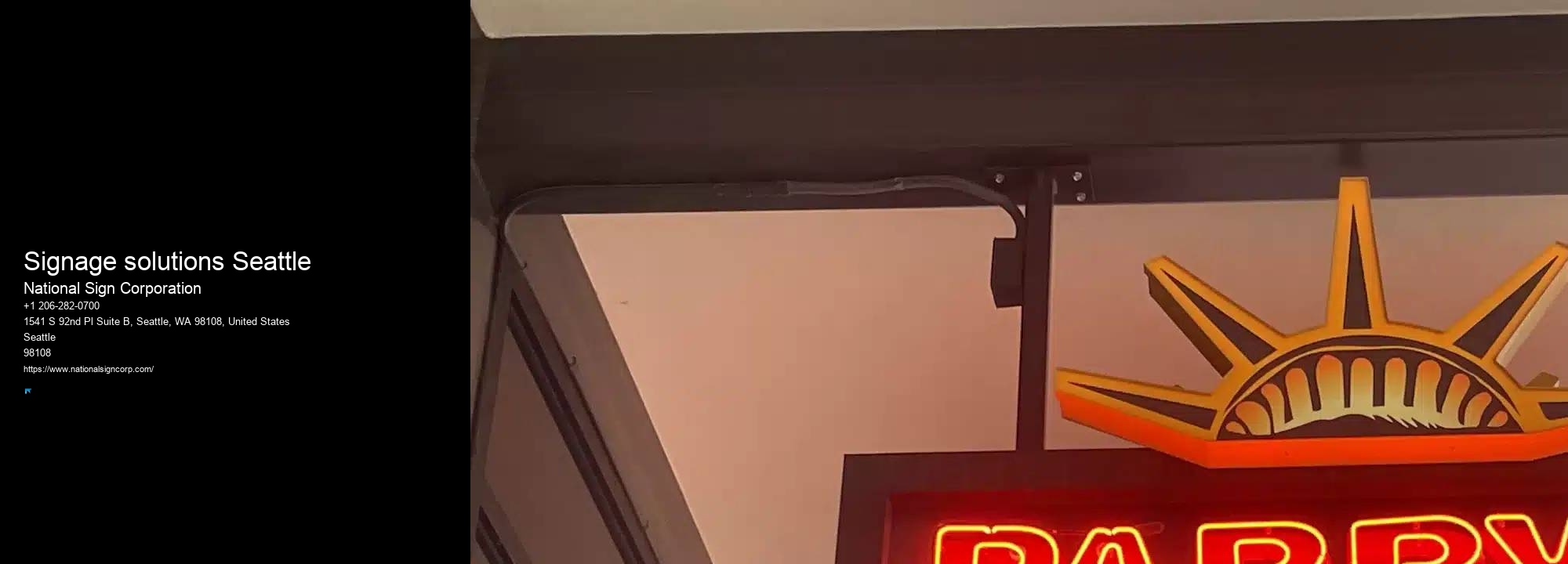 Durable Directional Signage Signage solutions Seattle