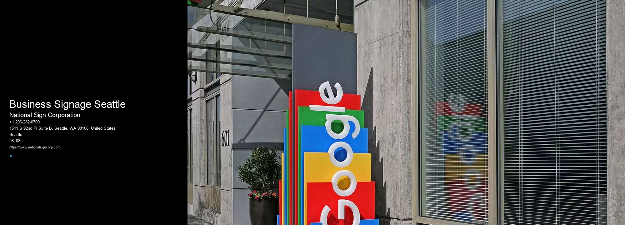 LED Sign Installation Business Signage Seattle