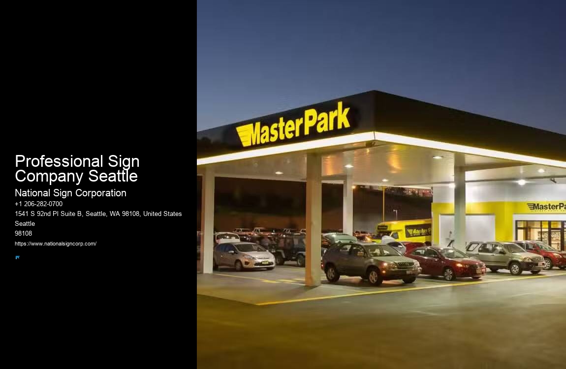 Professional Sign Company Seattle Neon Sign Company