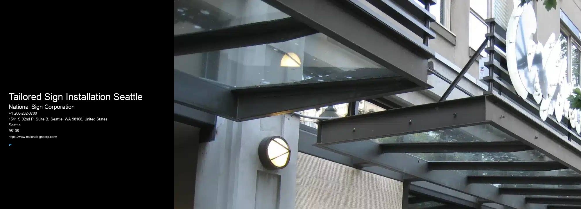 Energy-Efficient Led Advertising Tailored Sign Installation Seattle