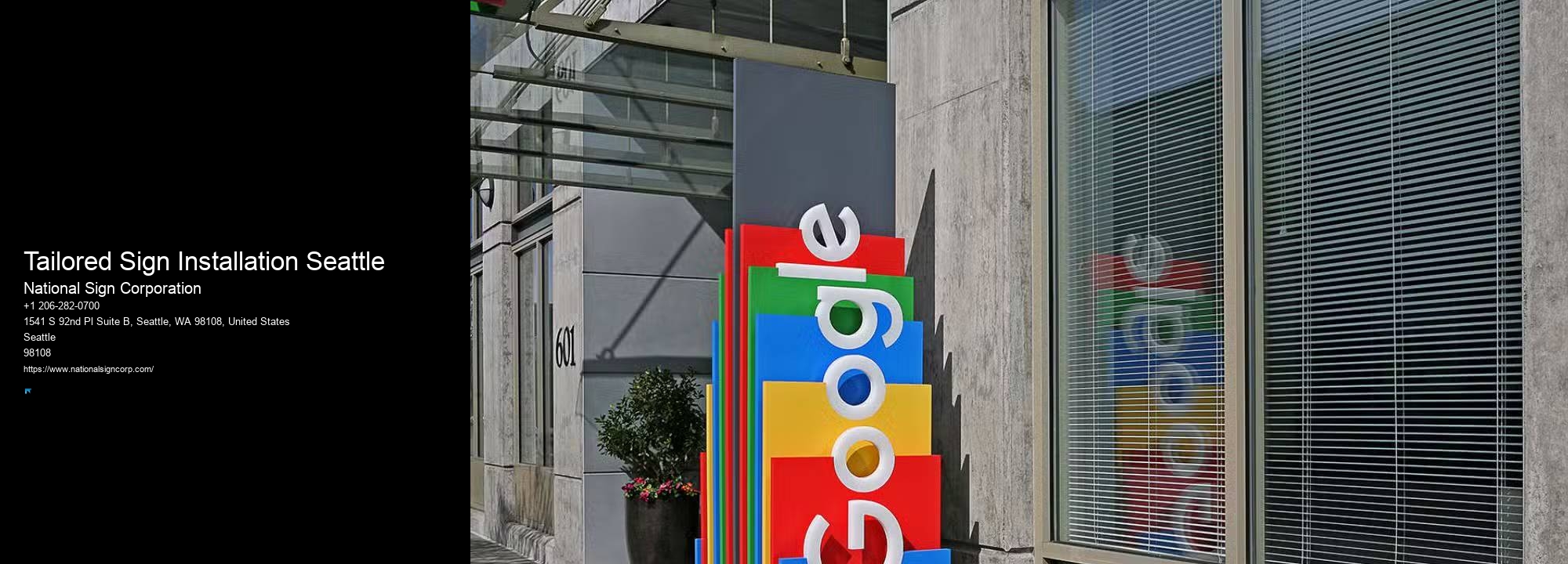 High-Quality Programmable Led Boards Tailored Sign Installation Seattle