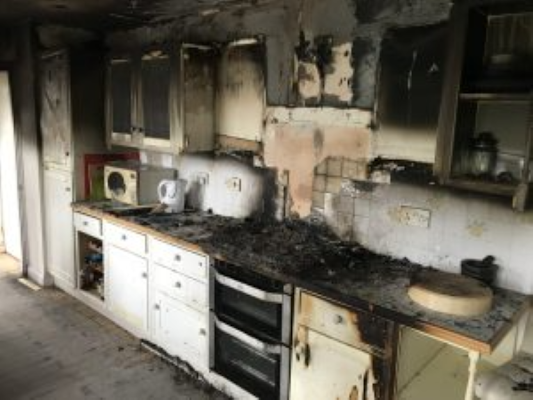 Fire-damaged building repair Fire damage mitigation Southern Illinois