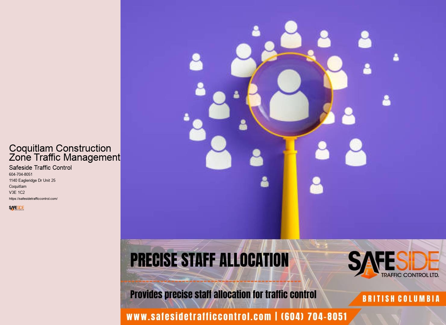 Coquitlam Construction Zone Traffic Management Traffic Management Solutions Consultancy