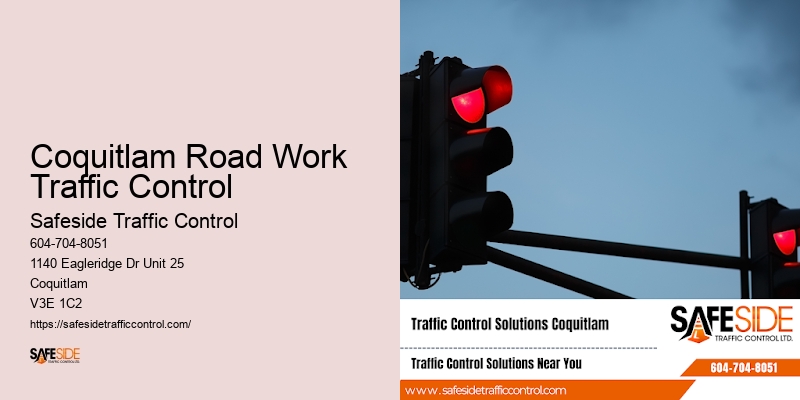Coquitlam Road Work Traffic Control