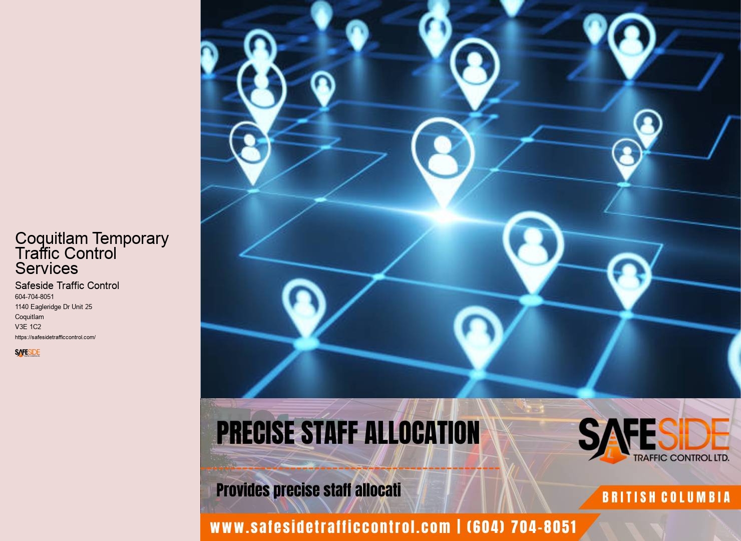 Advanced Traffic Flow Management Planning Coquitlam Temporary Traffic Control Services