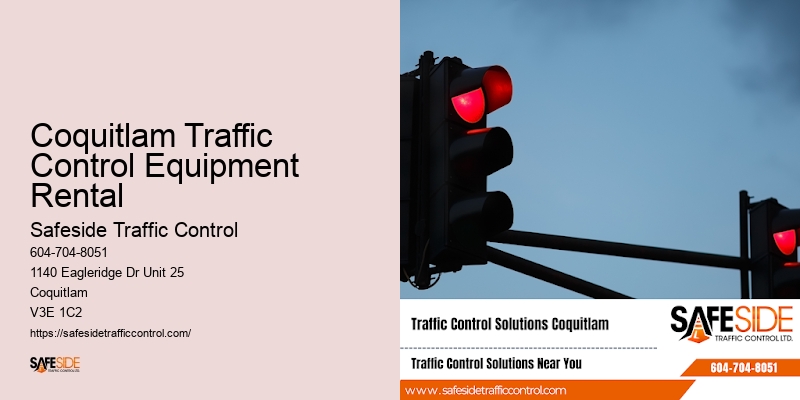 Coquitlam Traffic Control Equipment Rental