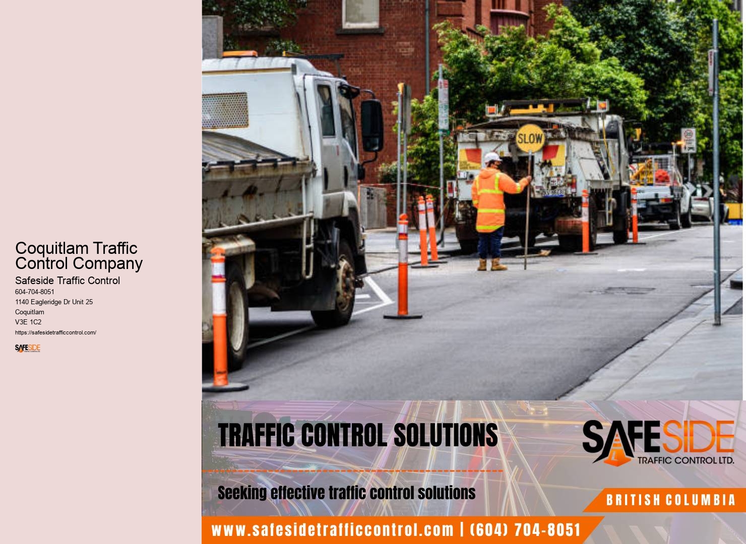 Effective Work Zone Safety Practices Coquitlam Traffic Control Company