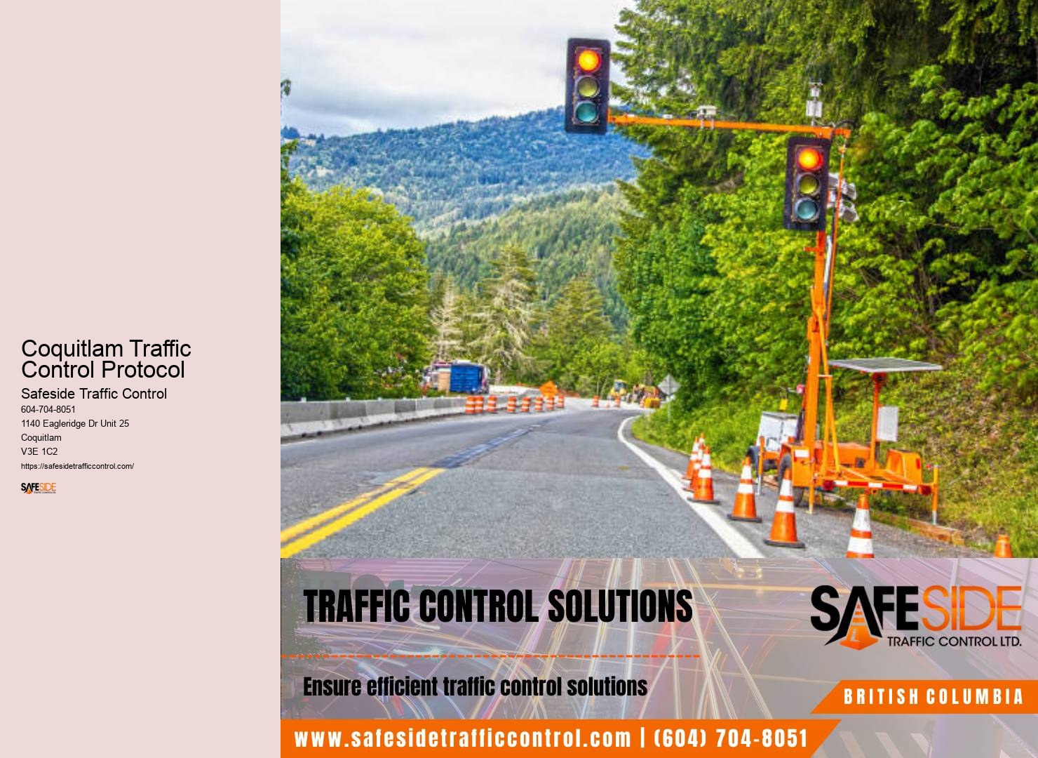 Coquitlam Traffic Control Protocol Traffic Control Devices