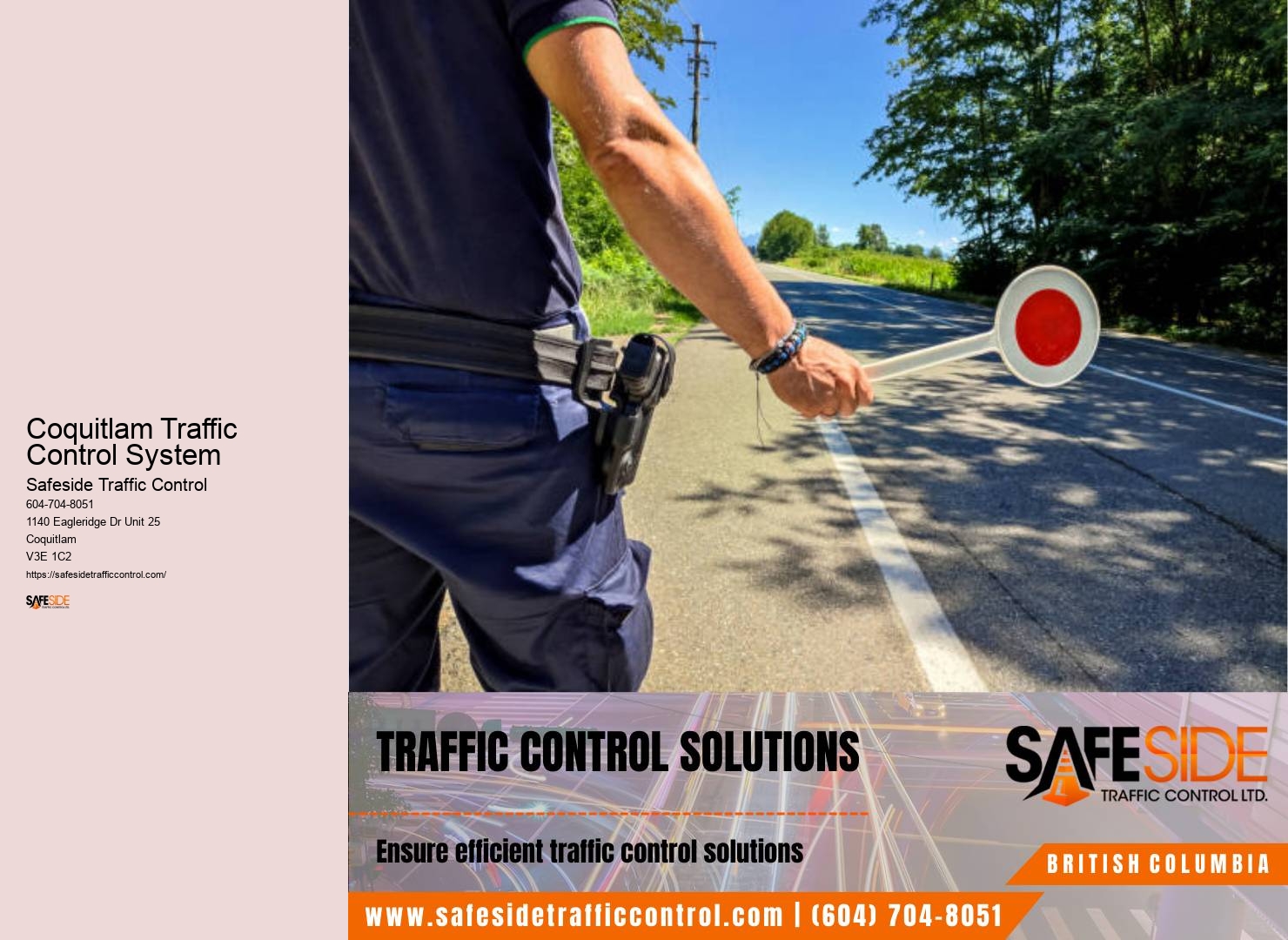Coquitlam Traffic Control System Traffic Control Company Expertise
