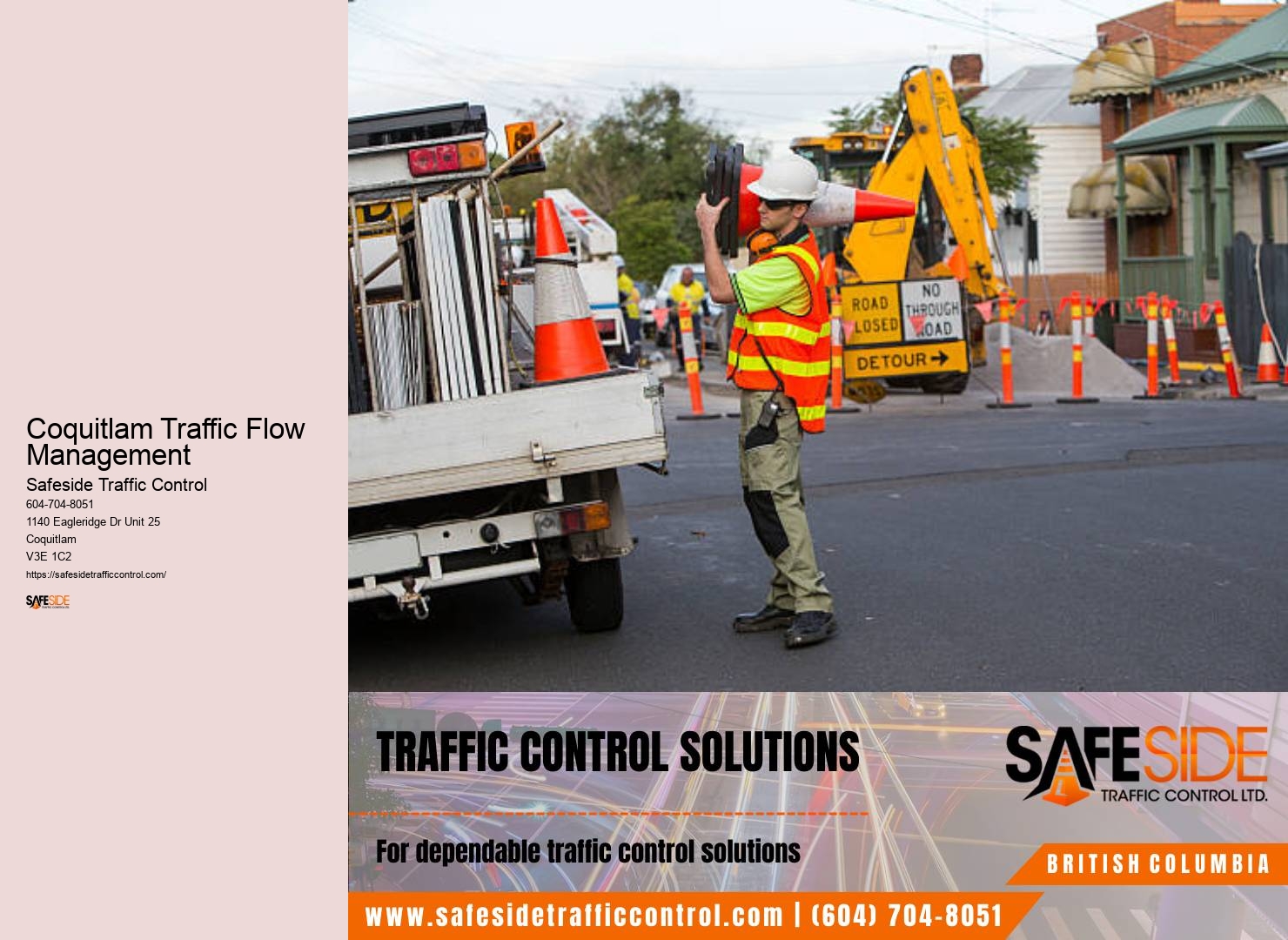 Coquitlam Traffic Flow Management Traffic Control Service Expansion