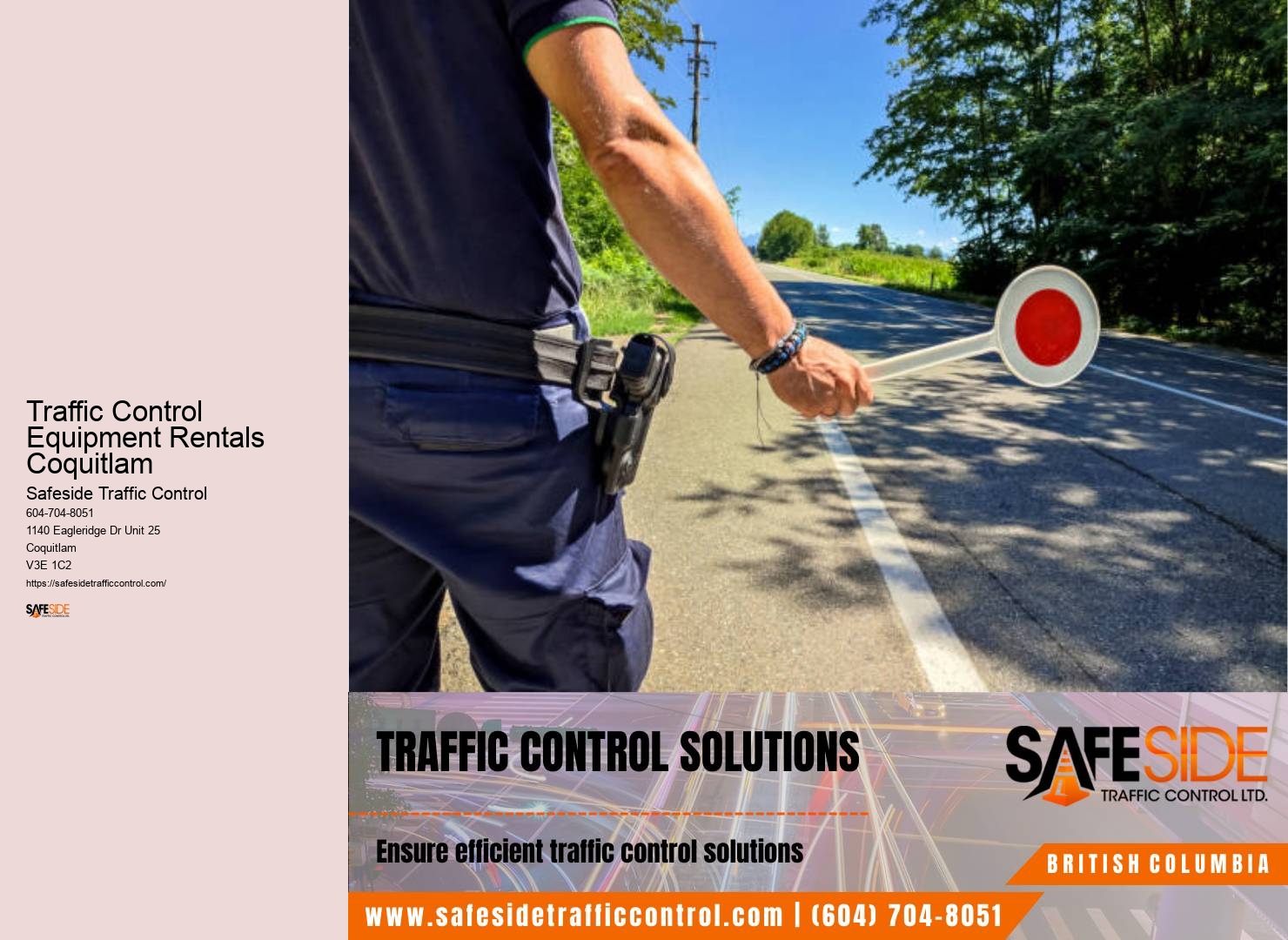 Comprehensive Traffic Control Training Programs