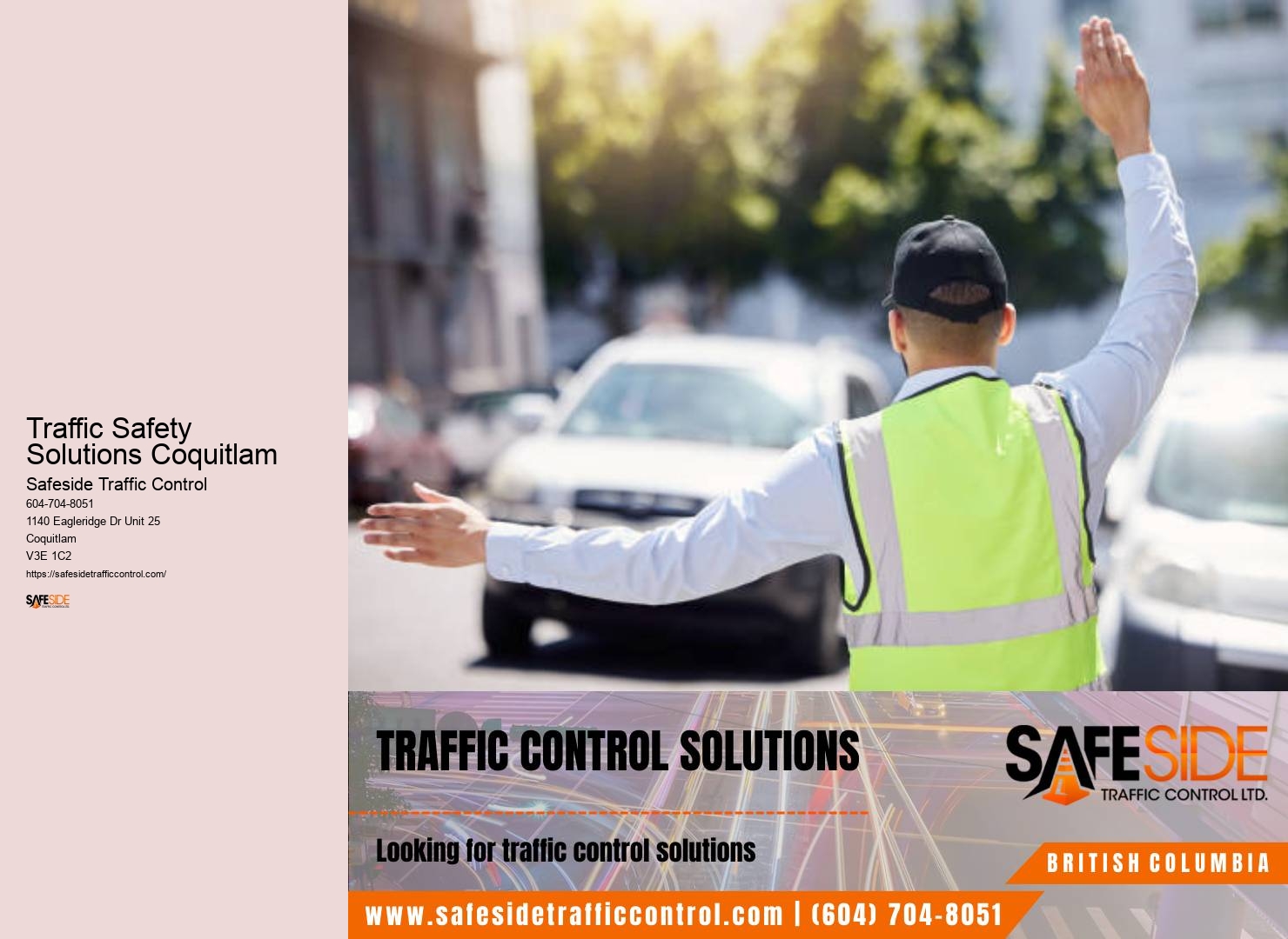 Emergency Traffic Control Traffic Safety Solutions Coquitlam